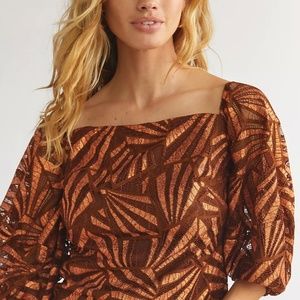 Eva Franco XS lace top